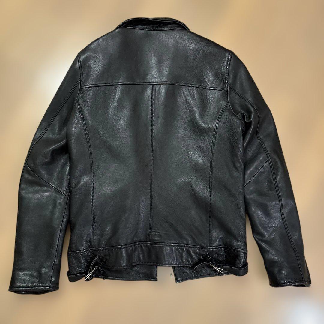 ナノユニバース ライダースジャケット