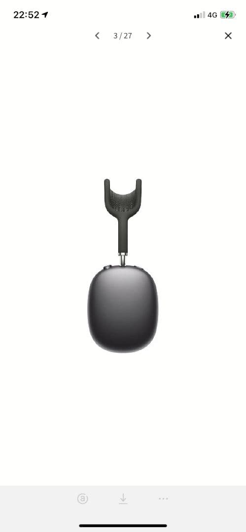 アップル apple AirPodsMax  MGYH3J/A スペースグレー