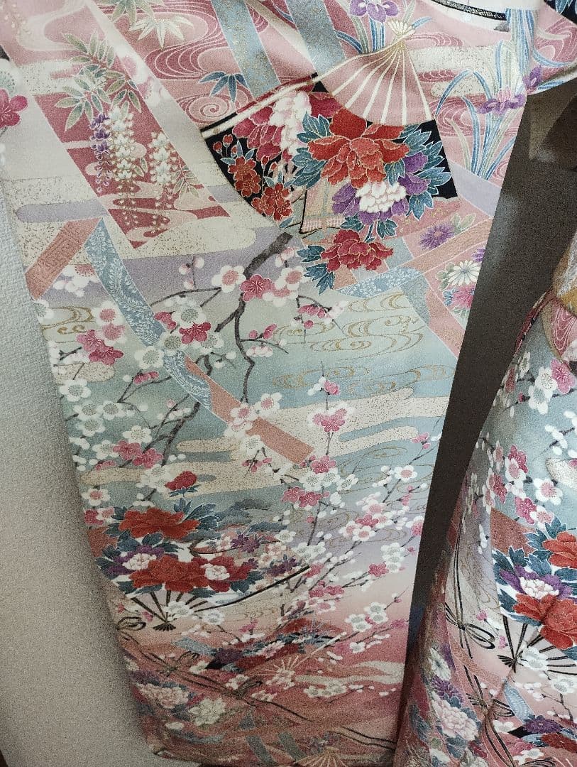 振袖のみの販売　成人式　正絹振袖　可愛い