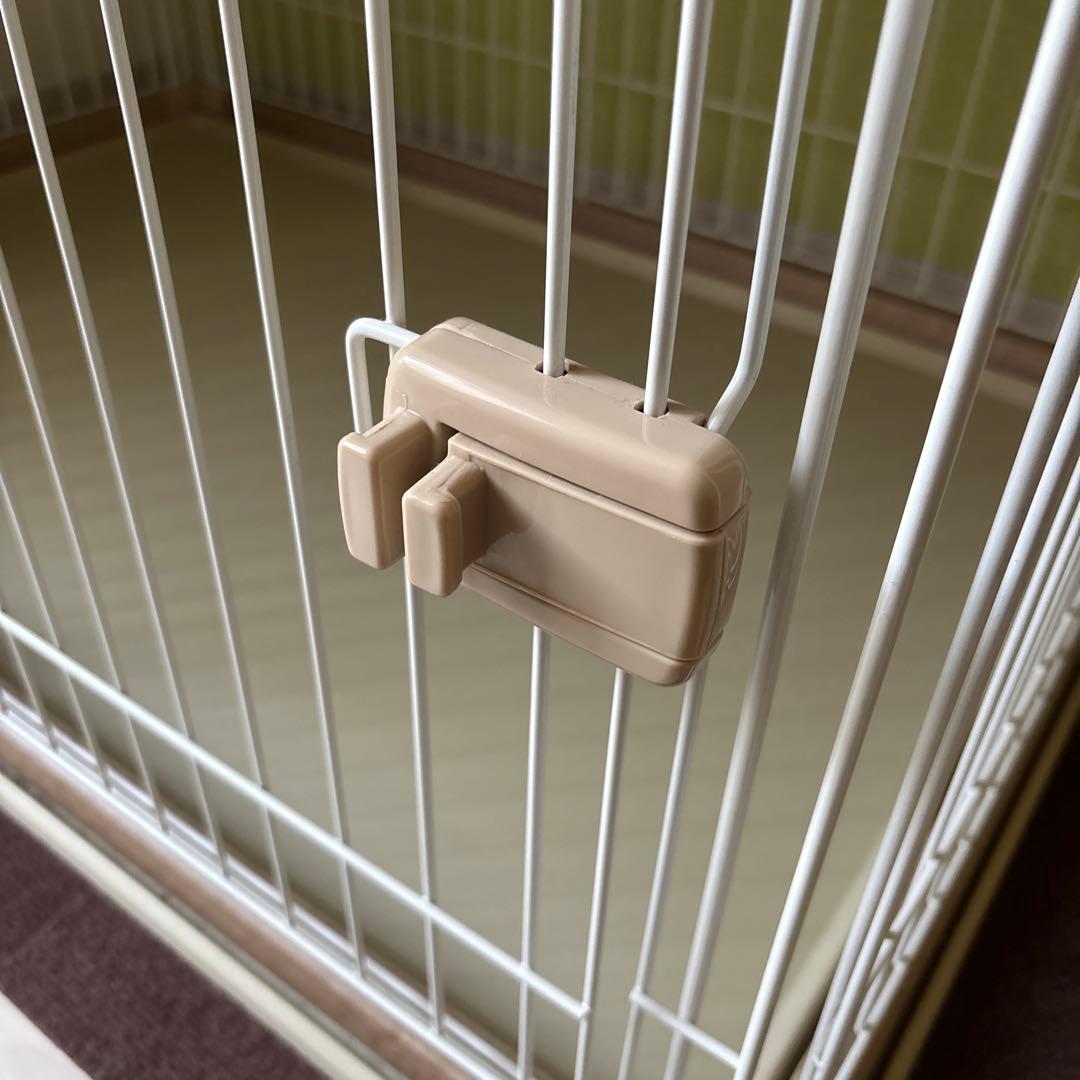 アイリスオーヤマ　ウッディサークル　屋根付き　ペットケージ　犬用　引き渡し可