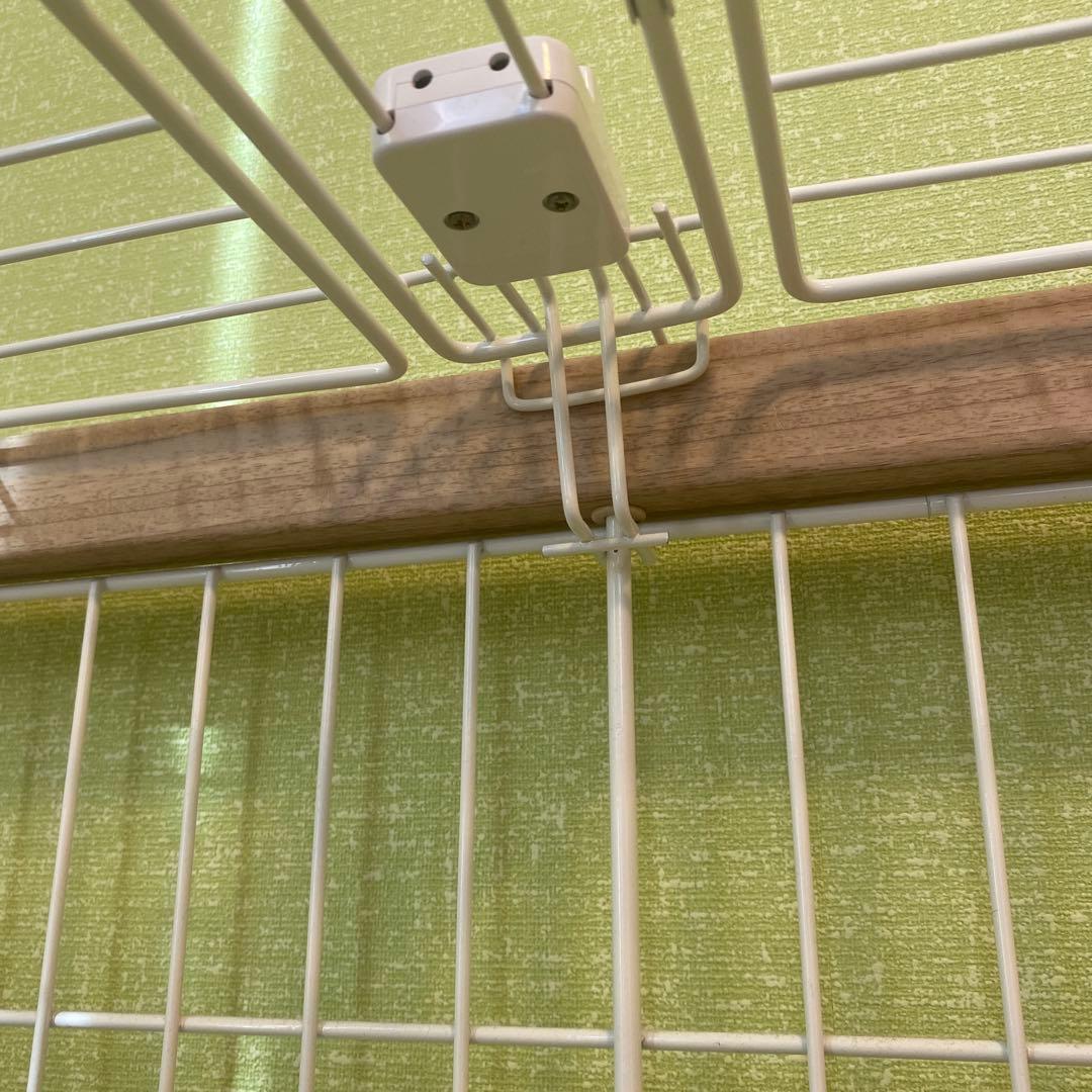 アイリスオーヤマ　ウッディサークル　屋根付き　ペットケージ　犬用　引き渡し可