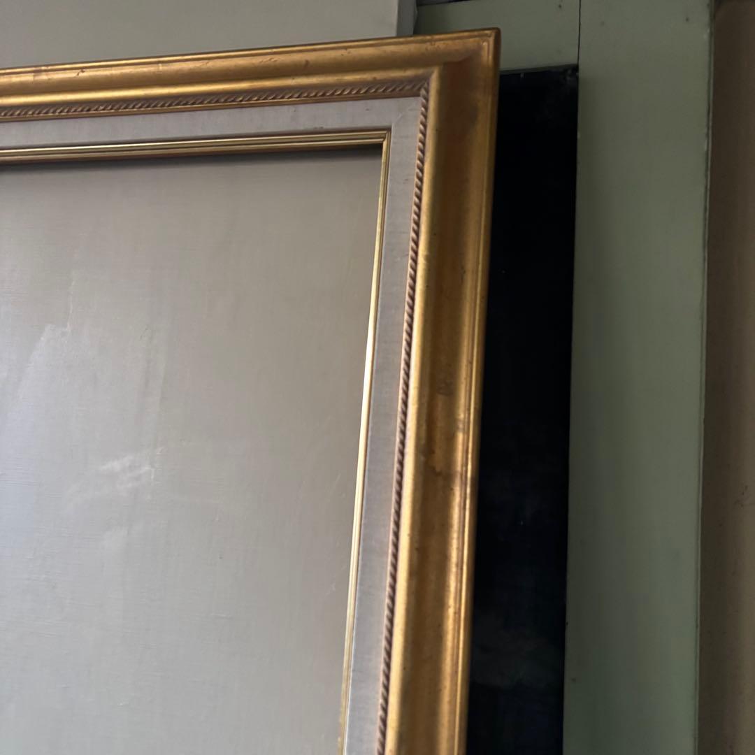 F 100 油絵用額縁　油彩額　アンティークフレーム　ゴールド