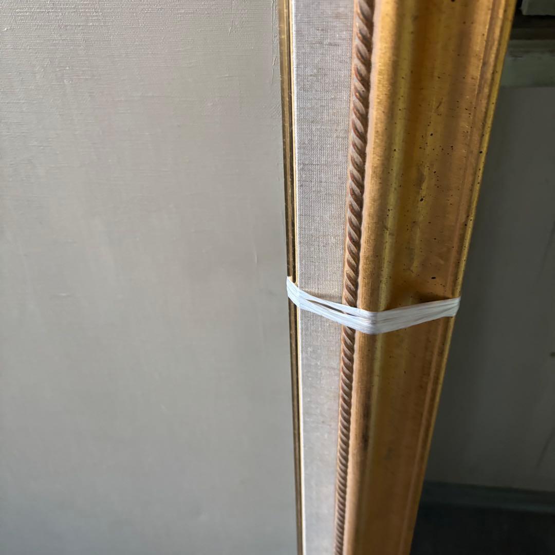 F 100 油絵用額縁　油彩額　アンティークフレーム　ゴールド