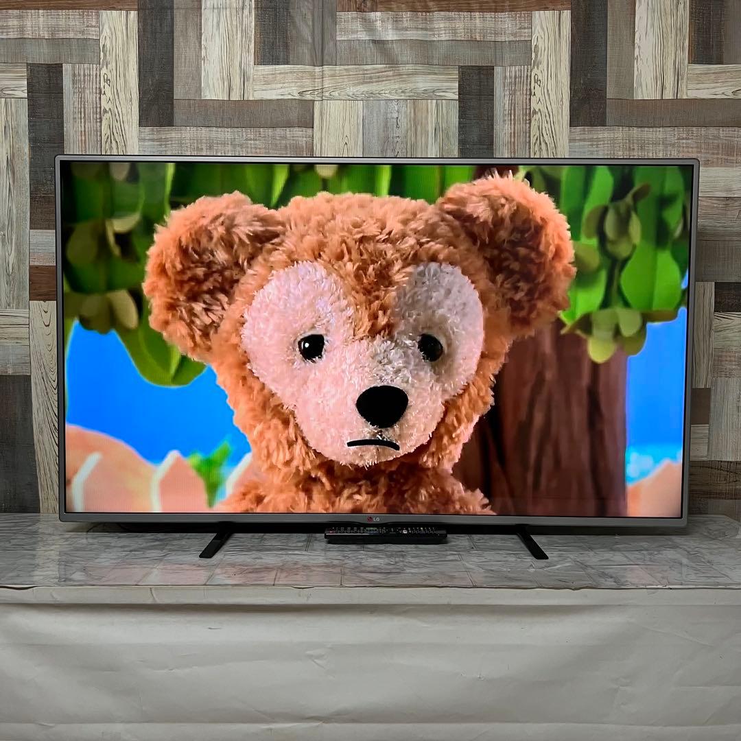 即日受渡❣️全国送料込LG 55型smartテレビNetflix◎新品リモコン付