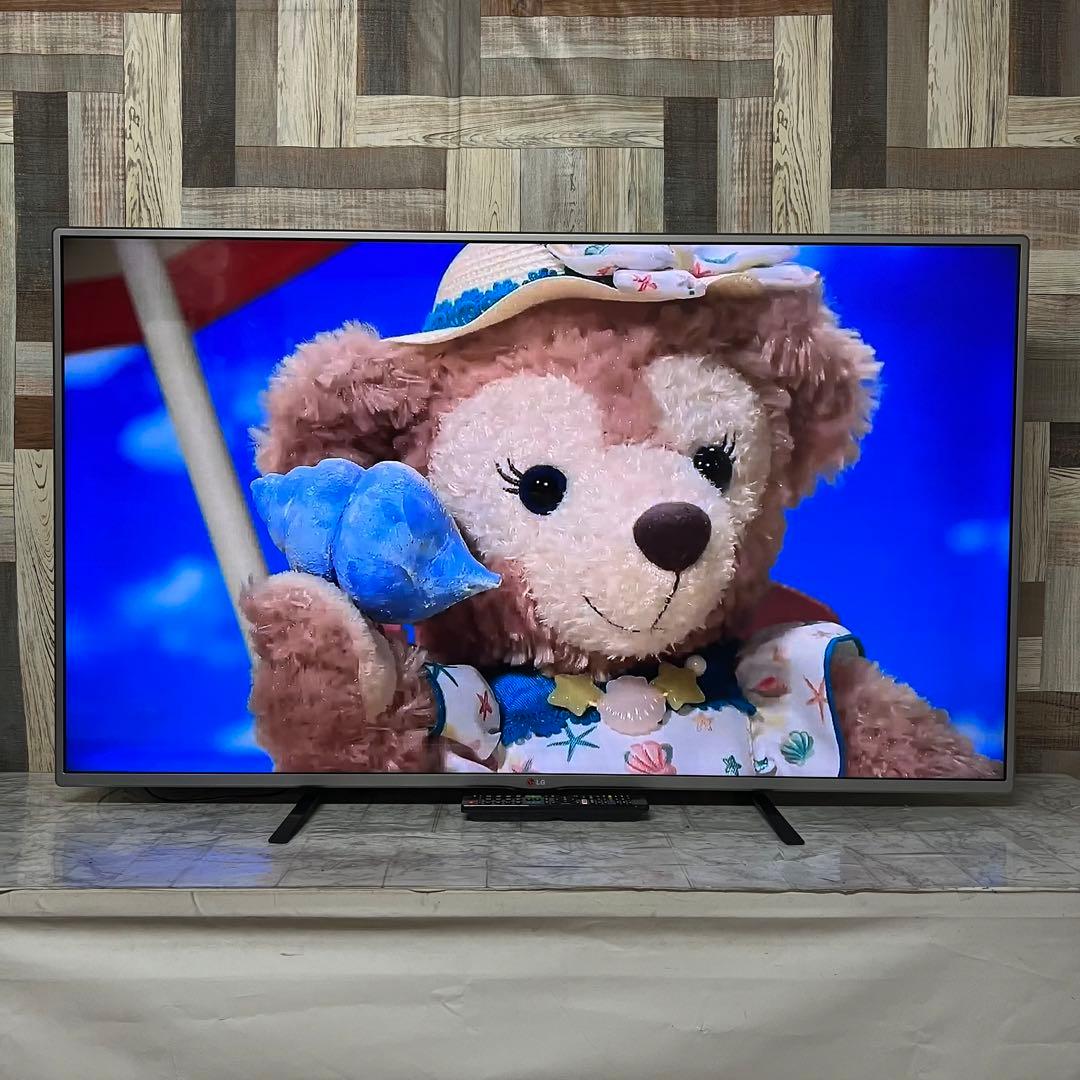 即日受渡❣️全国送料込LG 55型smartテレビNetflix◎新品リモコン付