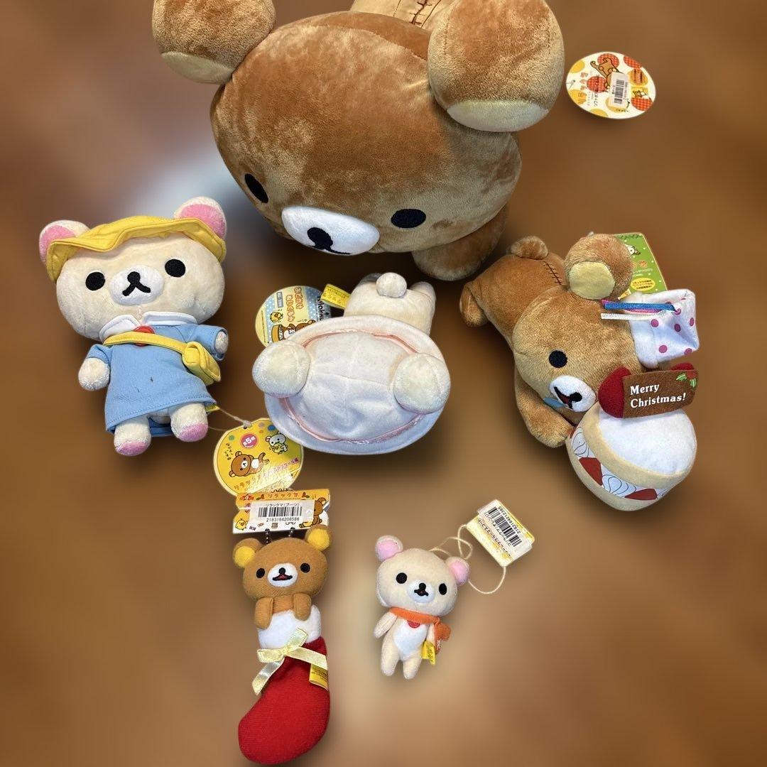 【レア】リラックマ ぬいぐるみ・マスコットまとめ　平成レトロ　コレクション