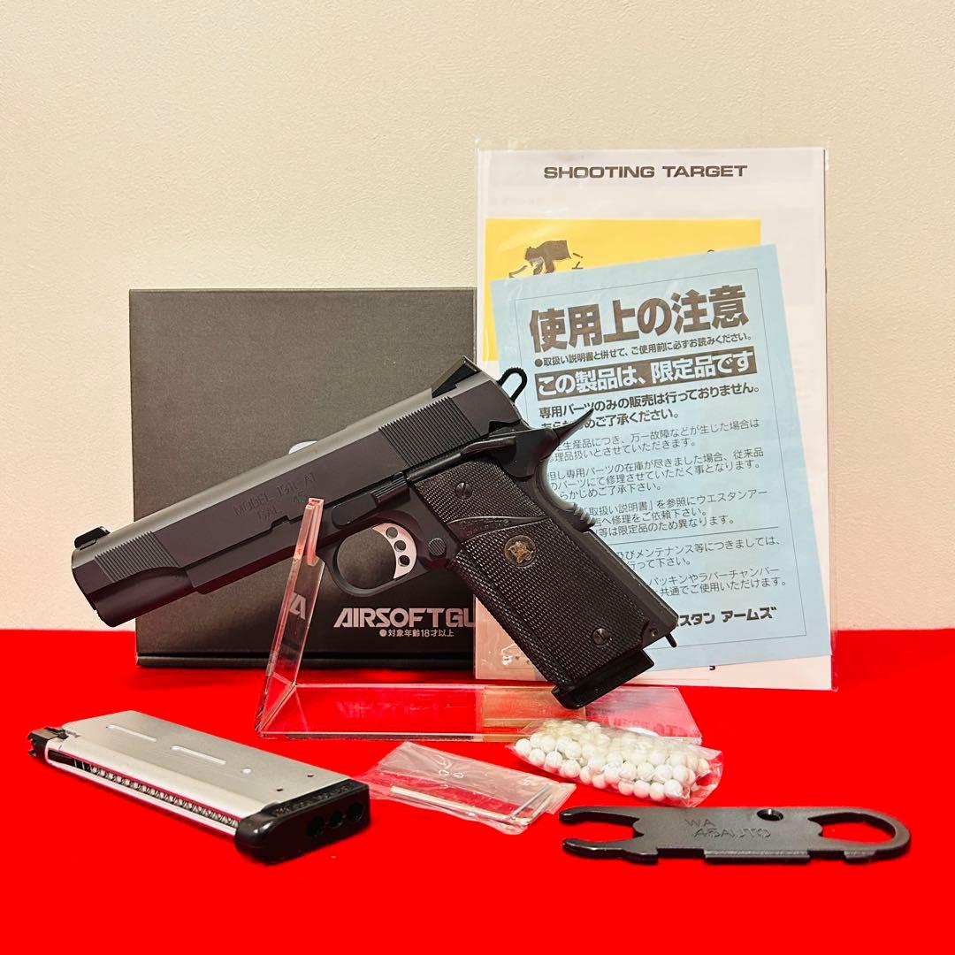 WA MEUピストル　パックマイヤー　実銃グリップ　SCW ガスブロ