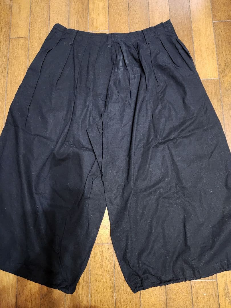 ヨウジヤマモトBLACK Scandal 黒 サルエルパンツ ドローストリング