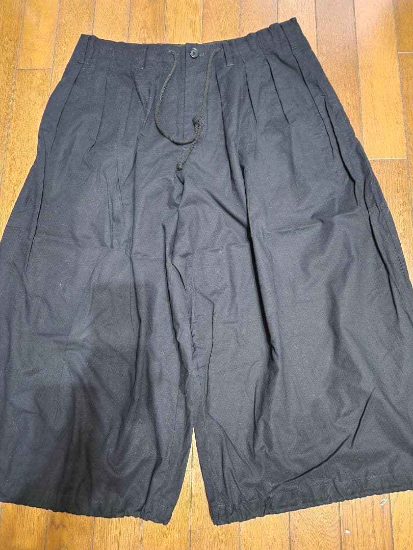 ヨウジヤマモトBLACK Scandal 黒 サルエルパンツ ドローストリング