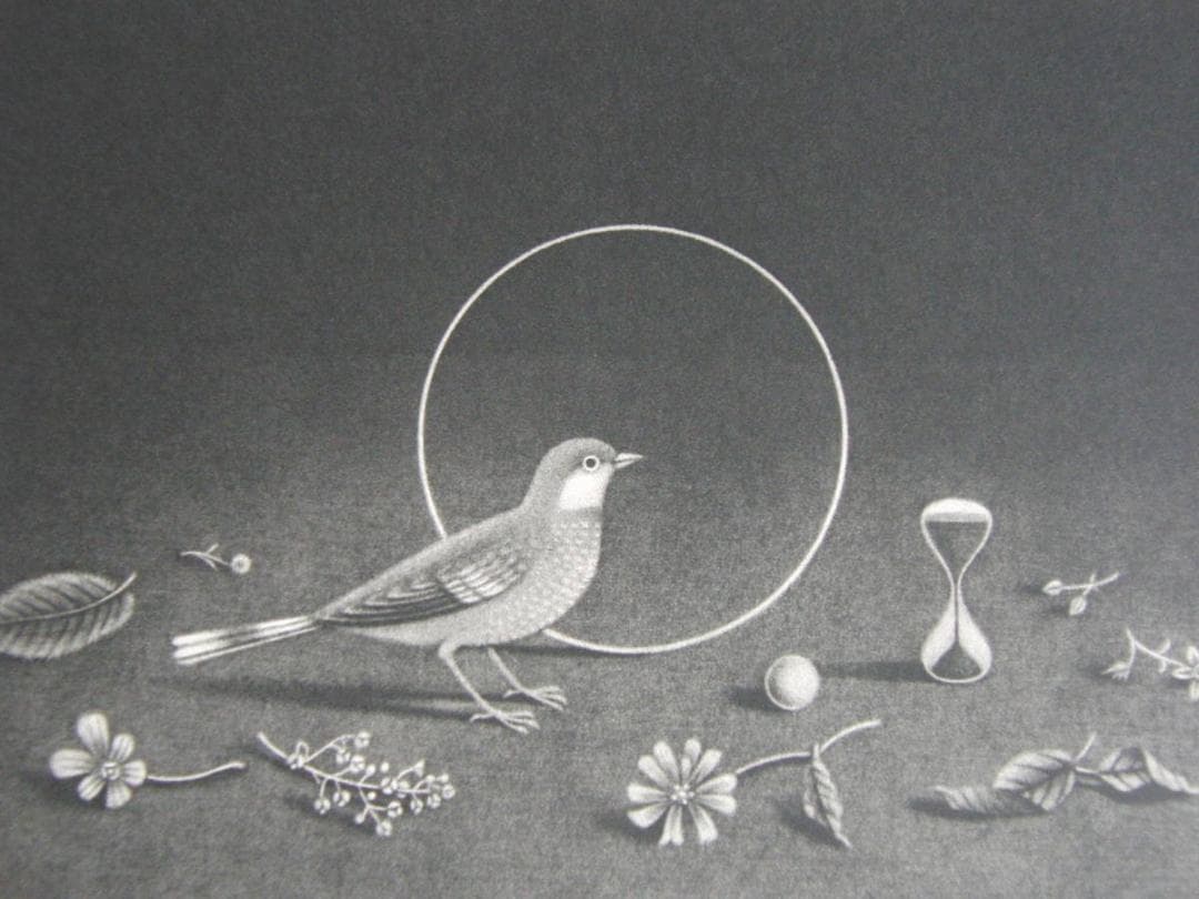 長谷川潔、時　静物画、厳選、希少画集・額装画、新品高級額 額装付