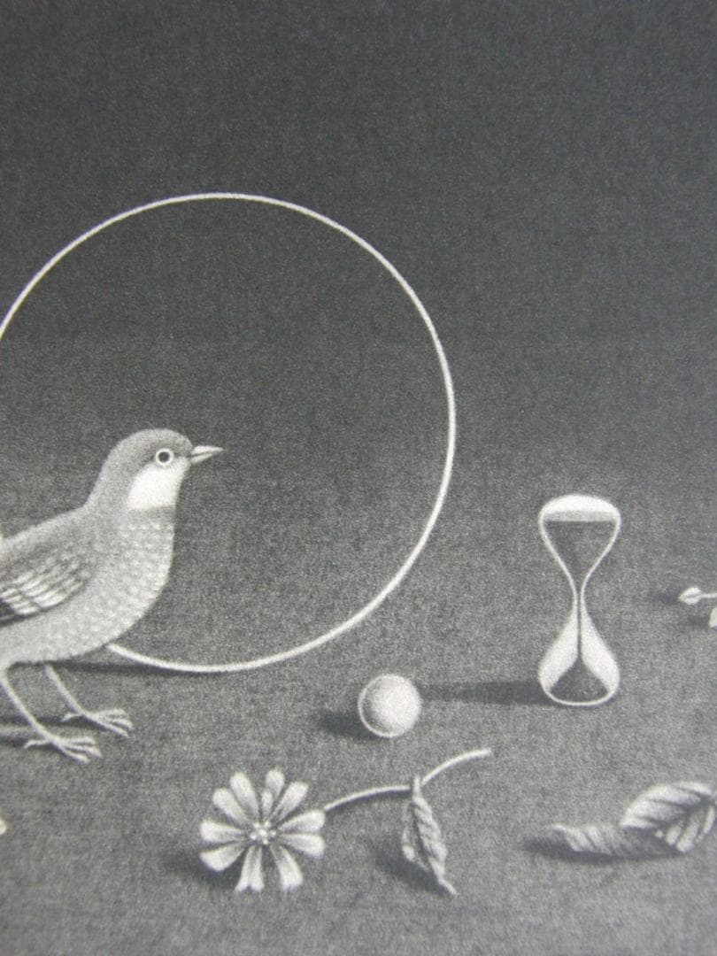 長谷川潔、時　静物画、厳選、希少画集・額装画、新品高級額 額装付