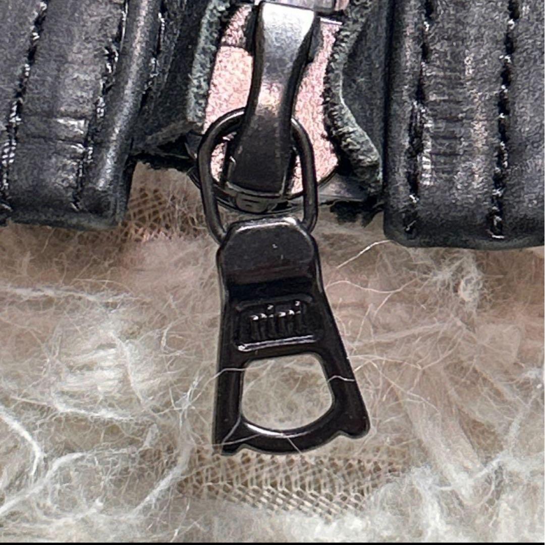 希少牛革riri ジップ レザー トリズラー ジャケット ブラック