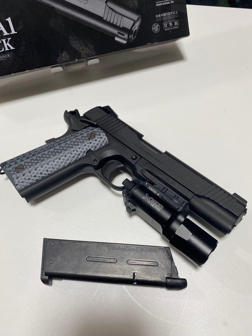 東京マルイ M45A1ブラック カスタム