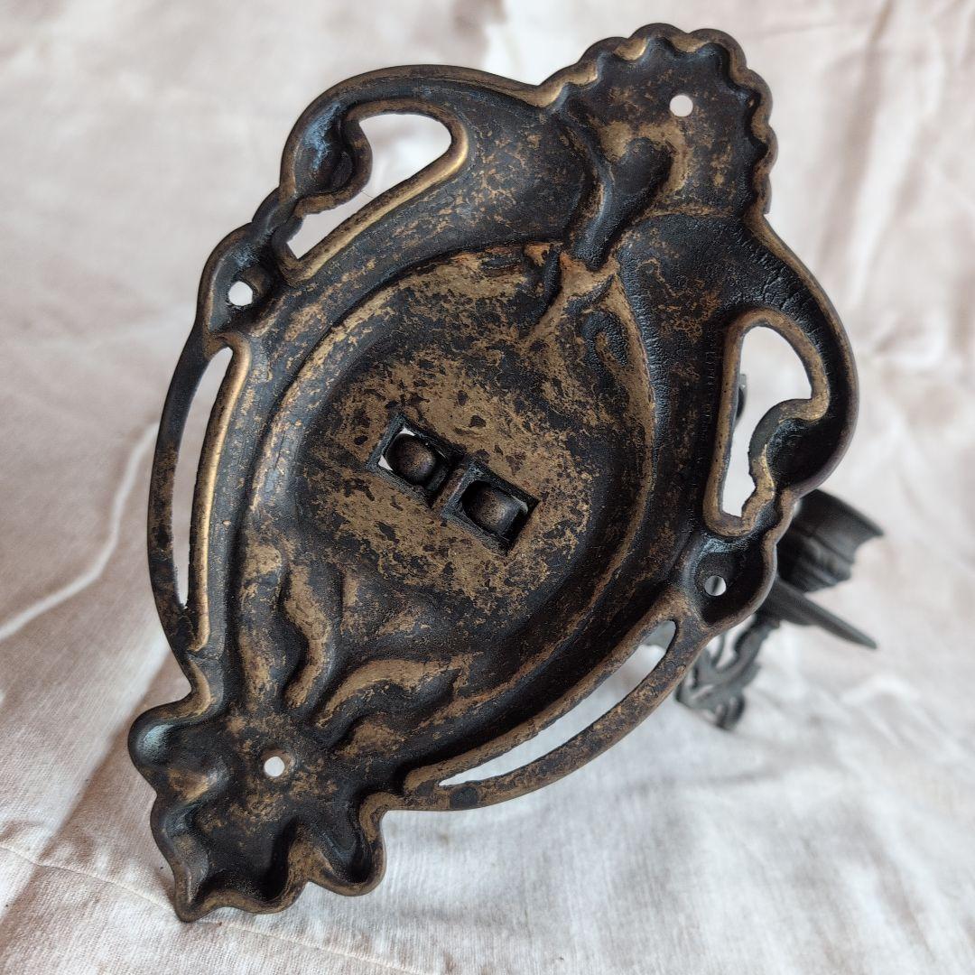 壁用キャンドルホルダー　燭台　金属製