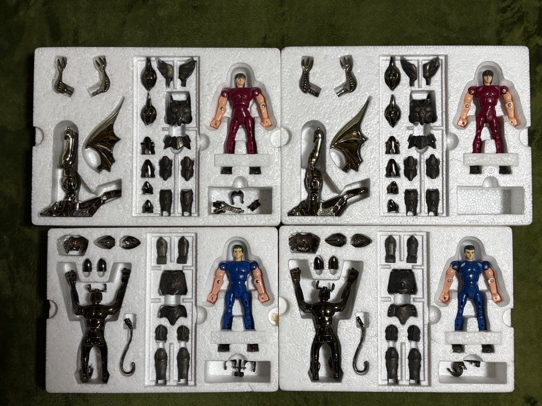 聖闘士聖衣大系　当時物　神闘士8種各2個計16個セット【開封使用品】欠品あり