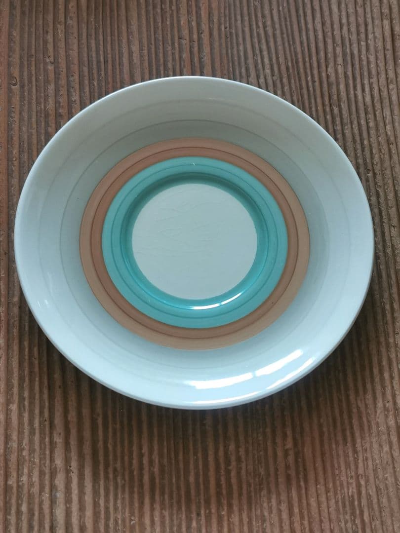 アンティーク スージークーパー スープカップ２客 ウェディングリング ピンク＆緑