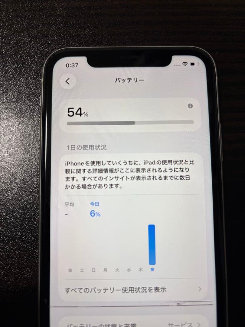 iPhone11 ホワイト　ジャンク品