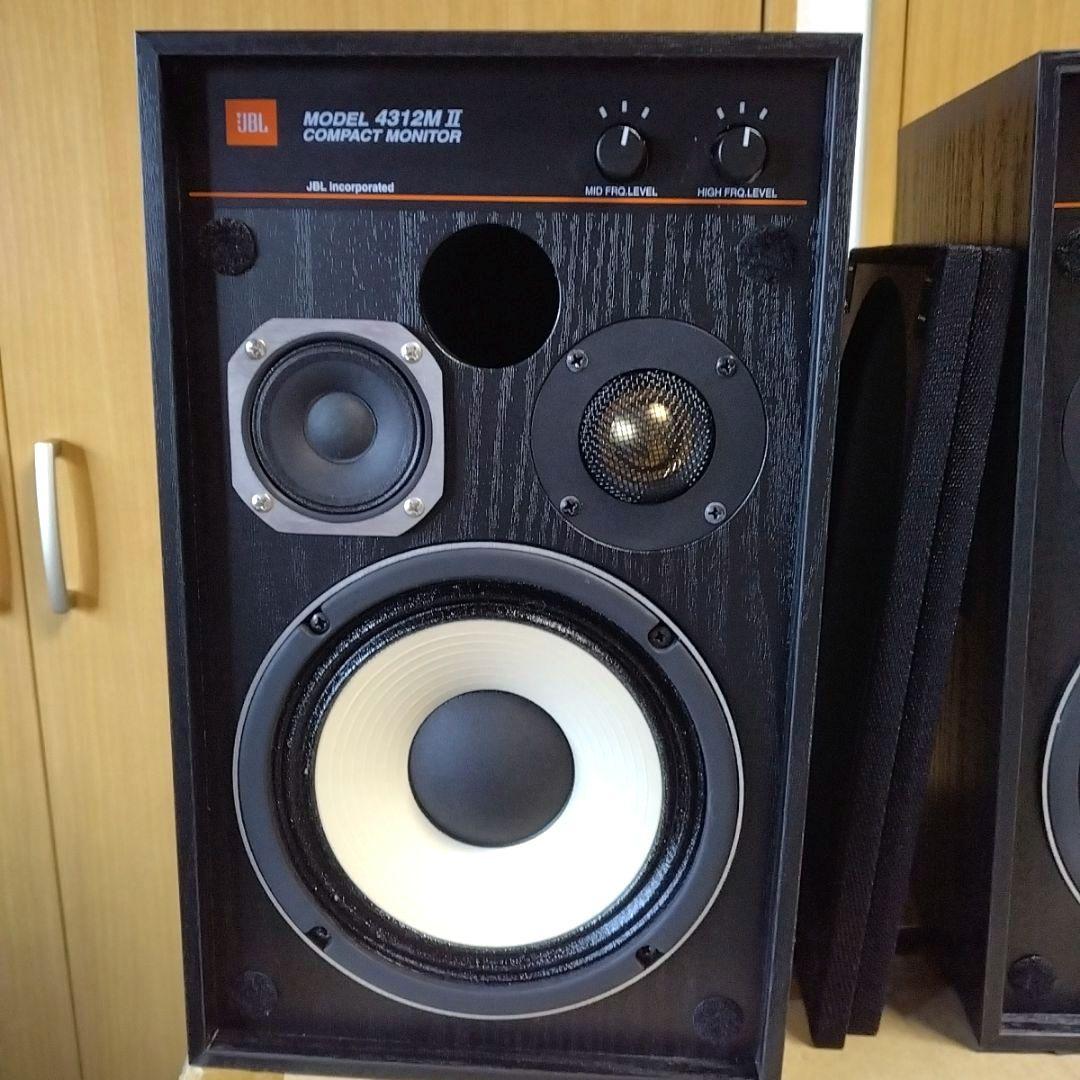 【完動美品】JBL 4312MⅡ BKペア スピーカー 音出し良好