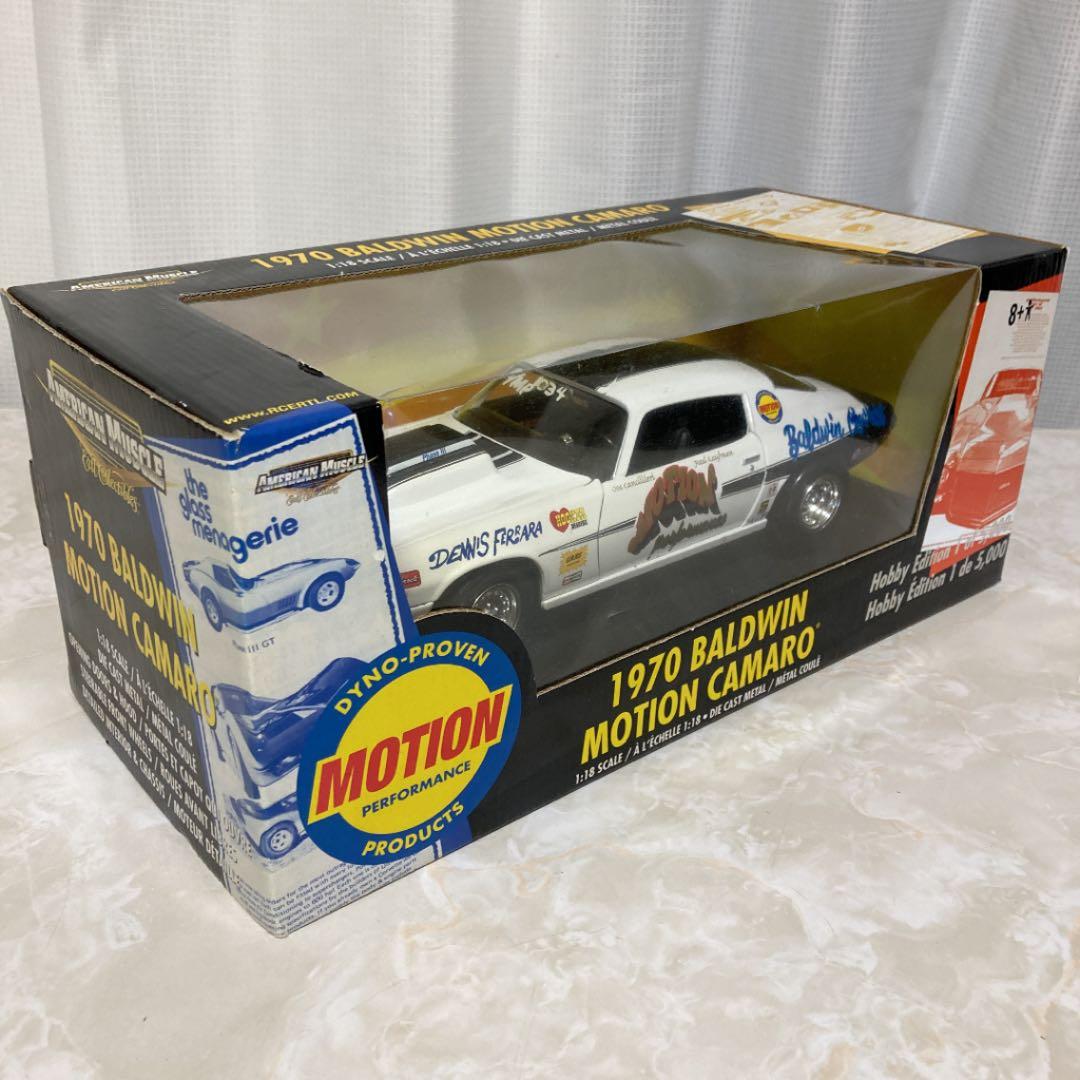 ダイキャスト　1/18 1970 BALDWIN MOTION CAMARO希少