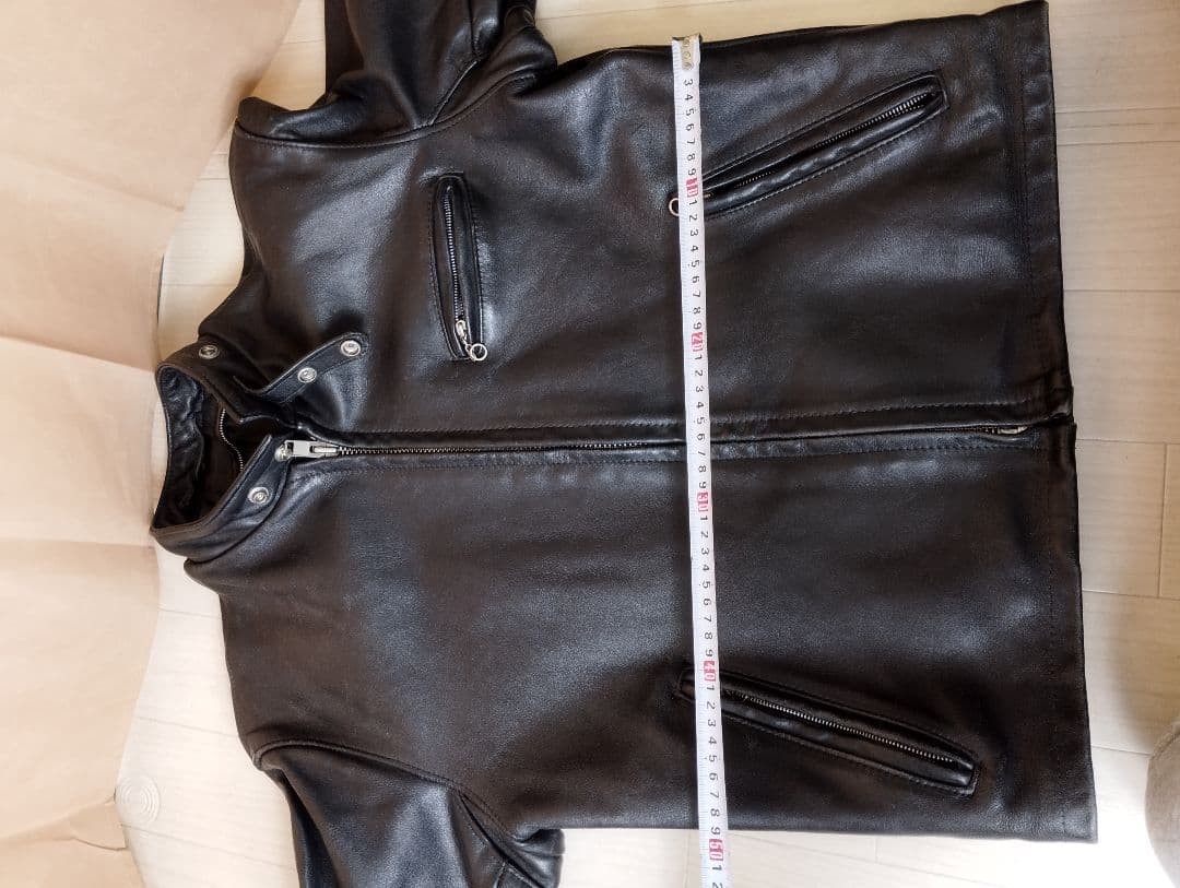 希少　schott シングルライダース 42サイズ　黒