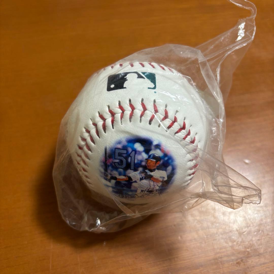 さむ　イチロー　引退記念　ボール