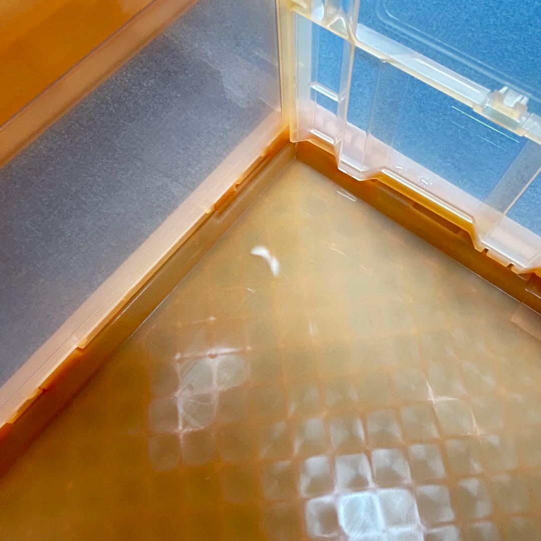 【8個セット②】コンテナ トラスコ中山 スケルコンオリコン 50L オレンジ