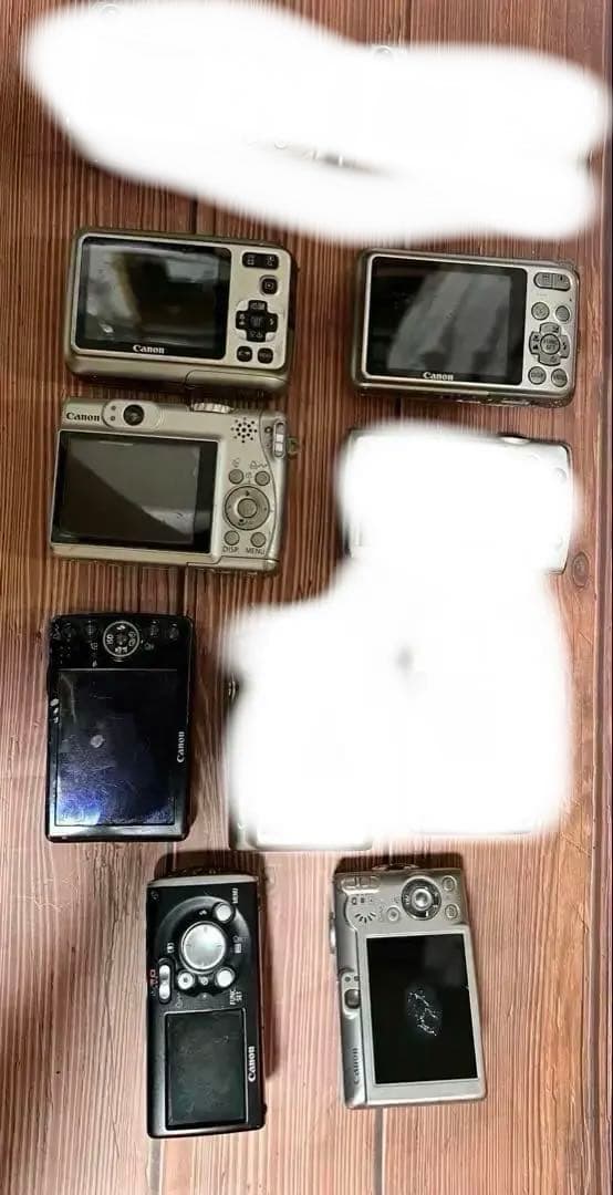 Canon キャノン　デジタルカメラ　6台　動作未確認　ジャンク　修理用②