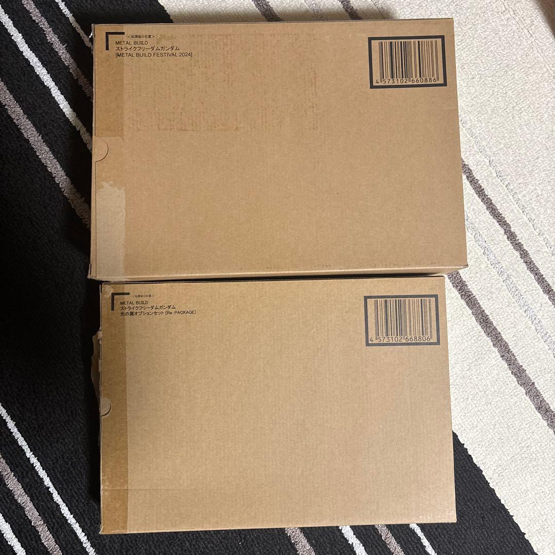 メタルビルド ストライクフリーダムガンダム&光の翼セット L BUILD