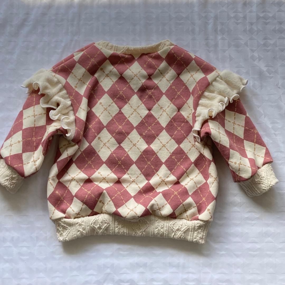 すー　ハンドメイド子供服　100サイズ