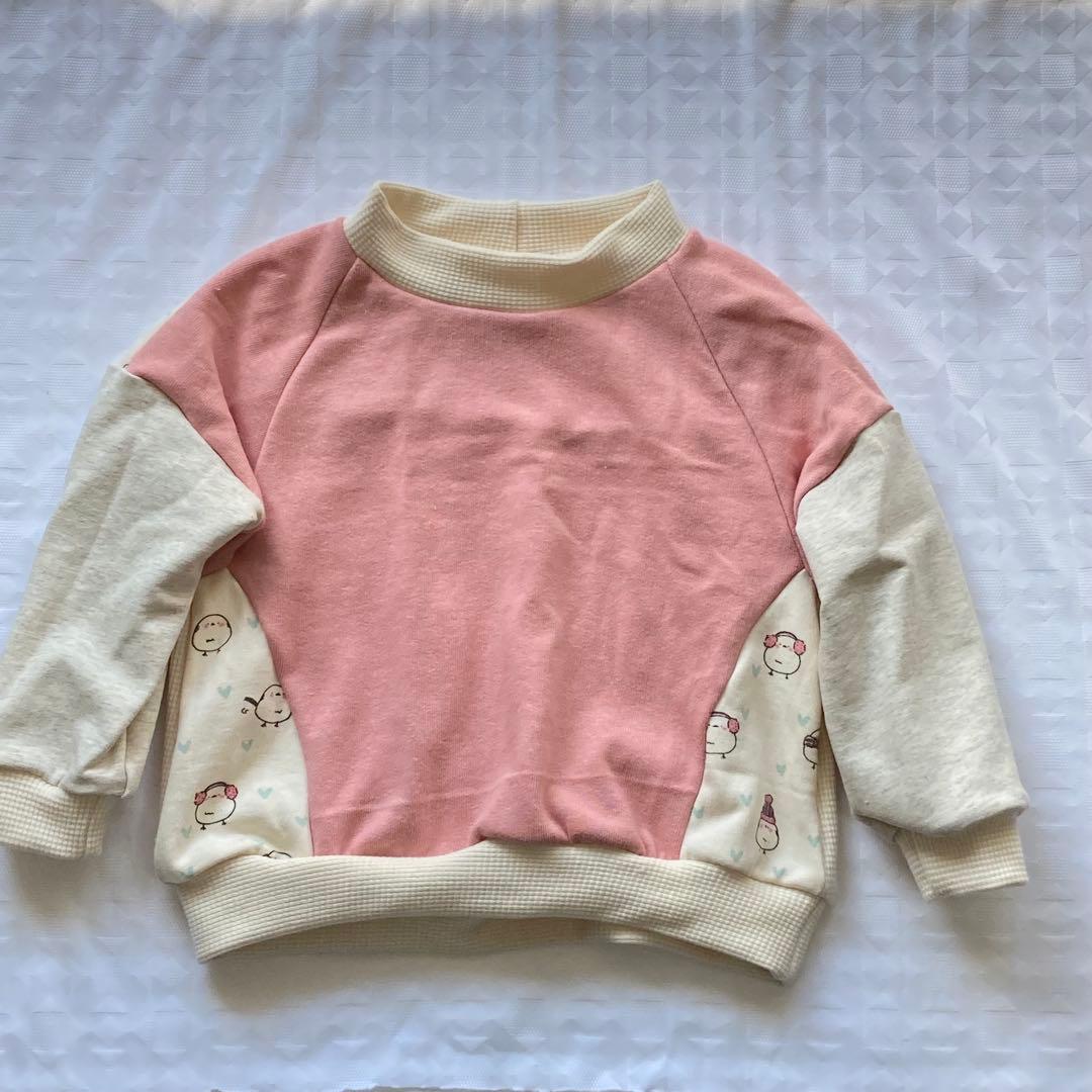 すー　ハンドメイド子供服　100サイズ