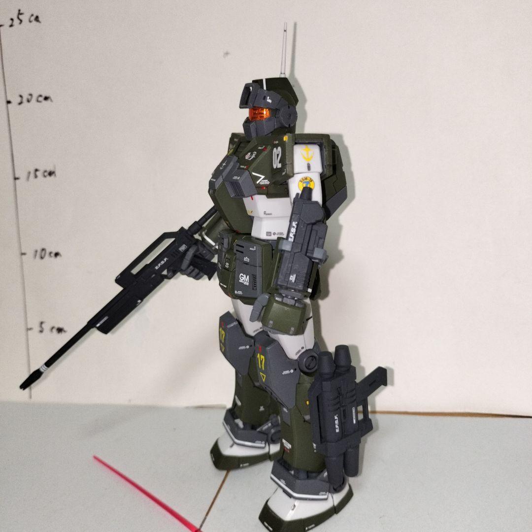 MG 1/100 プレバン限定 ジム・スナイパーカスタム 塗装完成品 ガンプラ