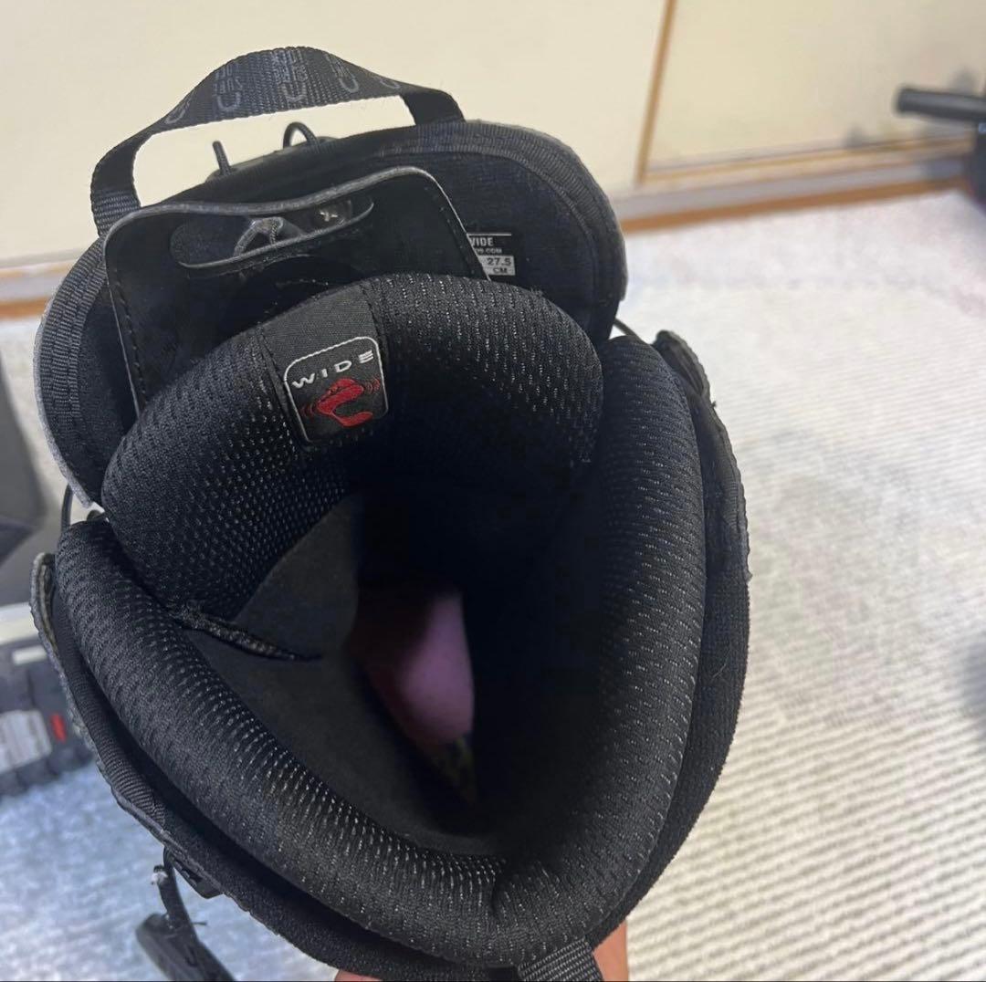 ☆美品☆Salomonスノーボードブーツ★ワイド☆サロモン★スノボ27.5
