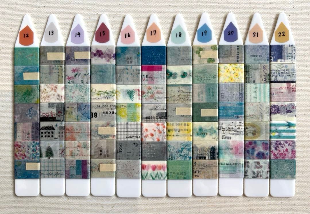 ヨハク　マスキングテープ326種類　各約30cm　お裾分け　切り売り