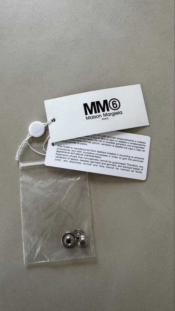 マルジェラMM6 八の字ライダース サイズ 40（メンズサイズ）