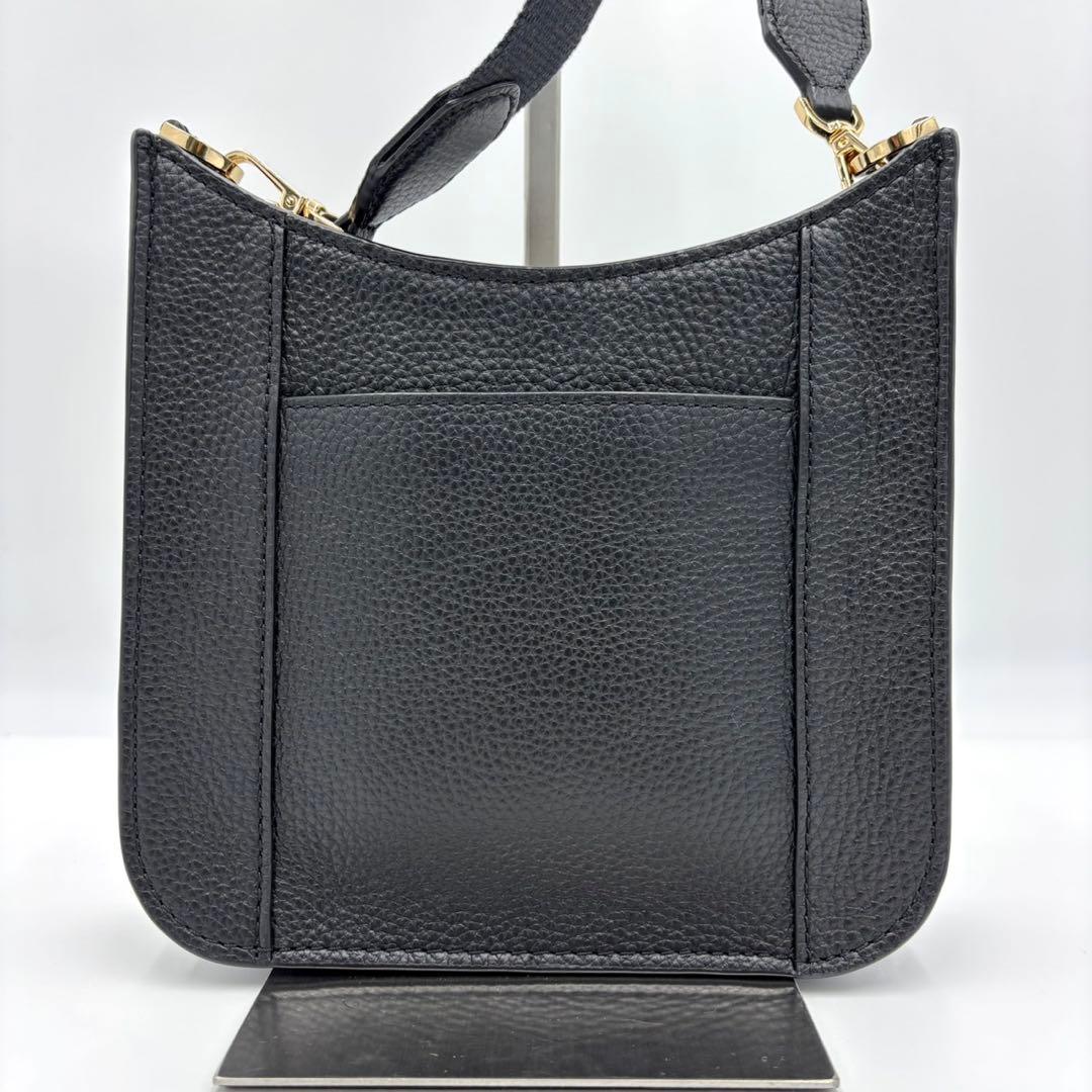 【美品】MICHAEL KORS マイケルコース　ショルダーバッグ　レザー　黒色