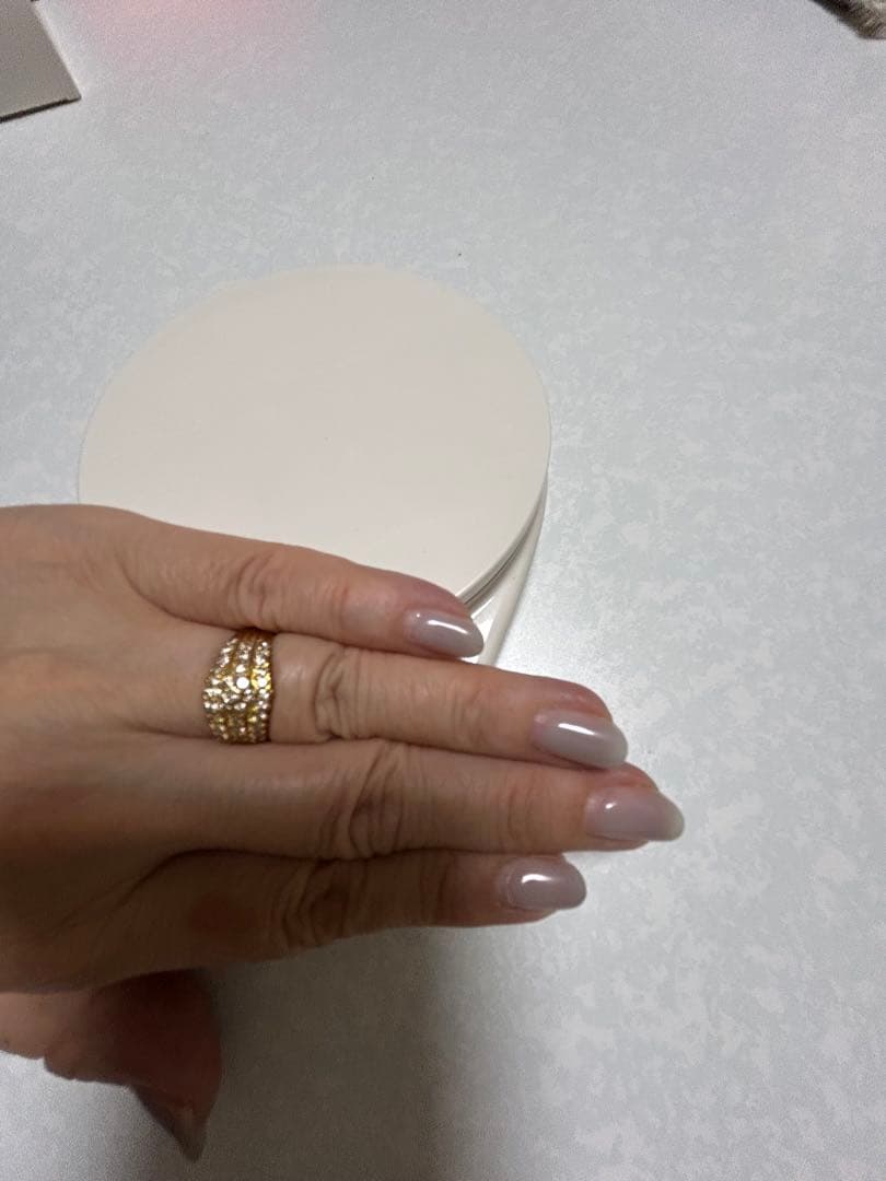 １８金デザインリング