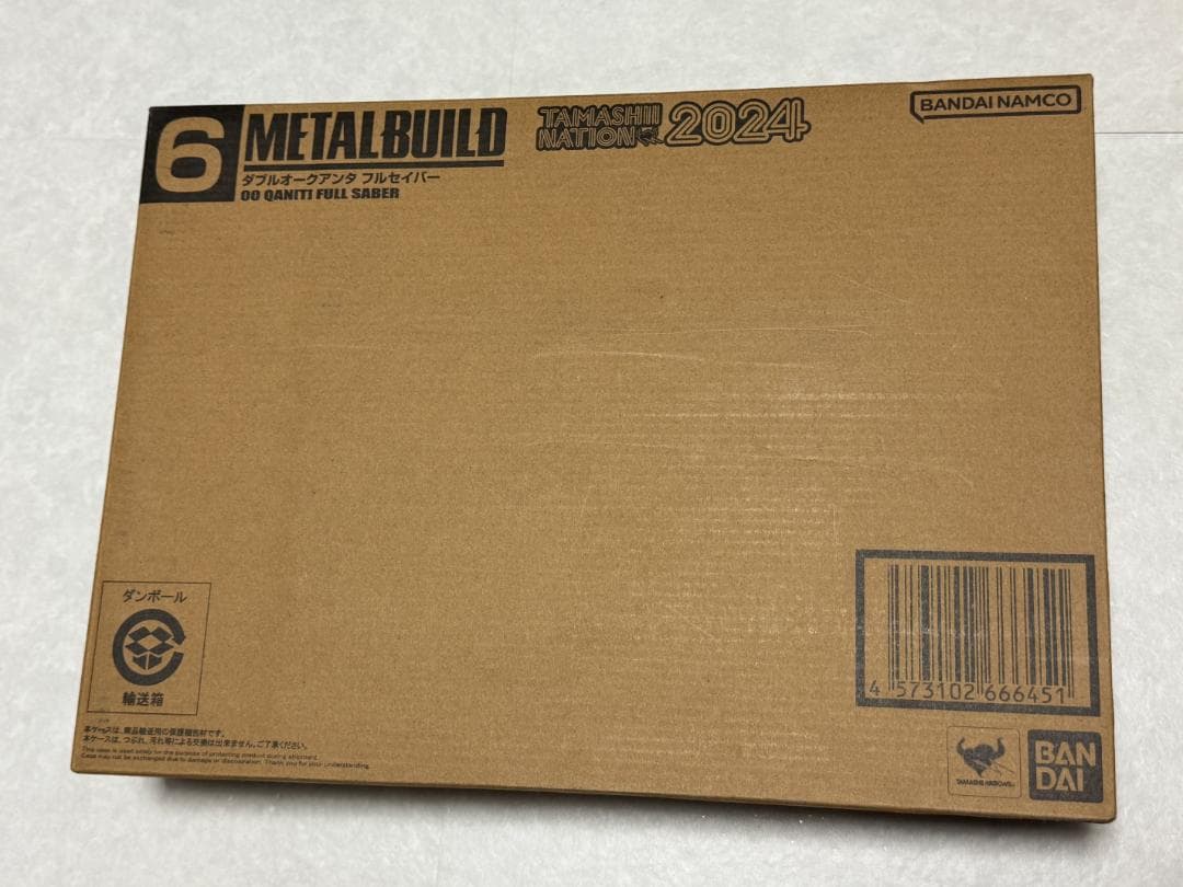 【新品】24 記念商品 メタルビルド 00クアンタ フルセイバー＋専用OPS×2