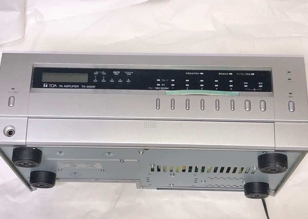 TOA アンプ TA-2030R メロディクス　学校　店内　半導体　放送　ライブ