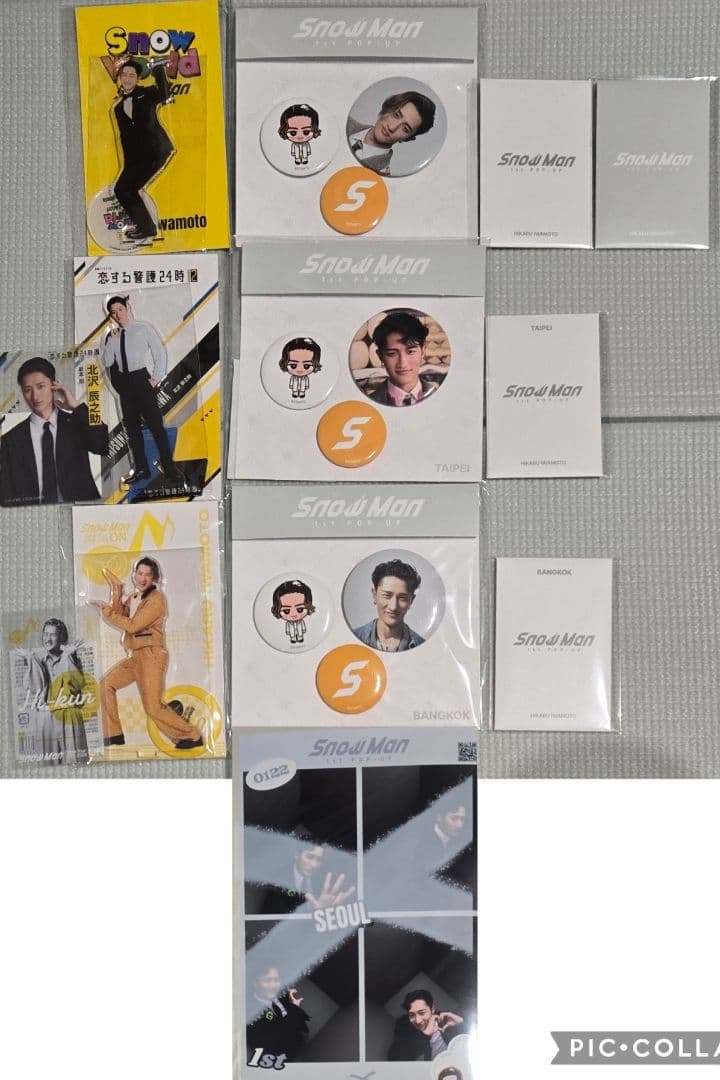 【ソウルプリクラ付】Manポップアップソウル台北バンコクアクスタ 岩本照