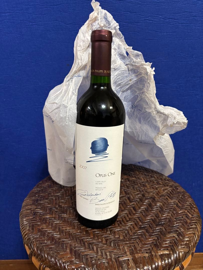 超希少アメリカ直輸入Opus One 2007 赤ワイン 750ml