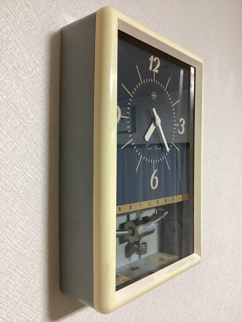 National(現Panasonic)オルゴール時報　振り子時計　昭和30年代
