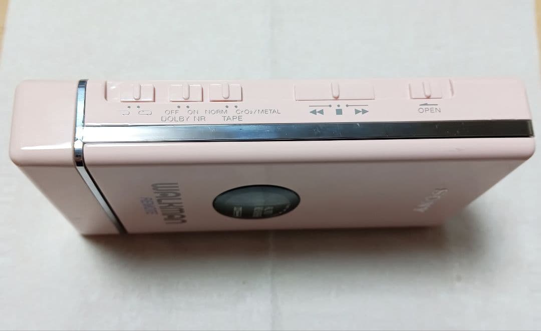 SONY カセットウォークマン REMOTO WM-109 ピンク