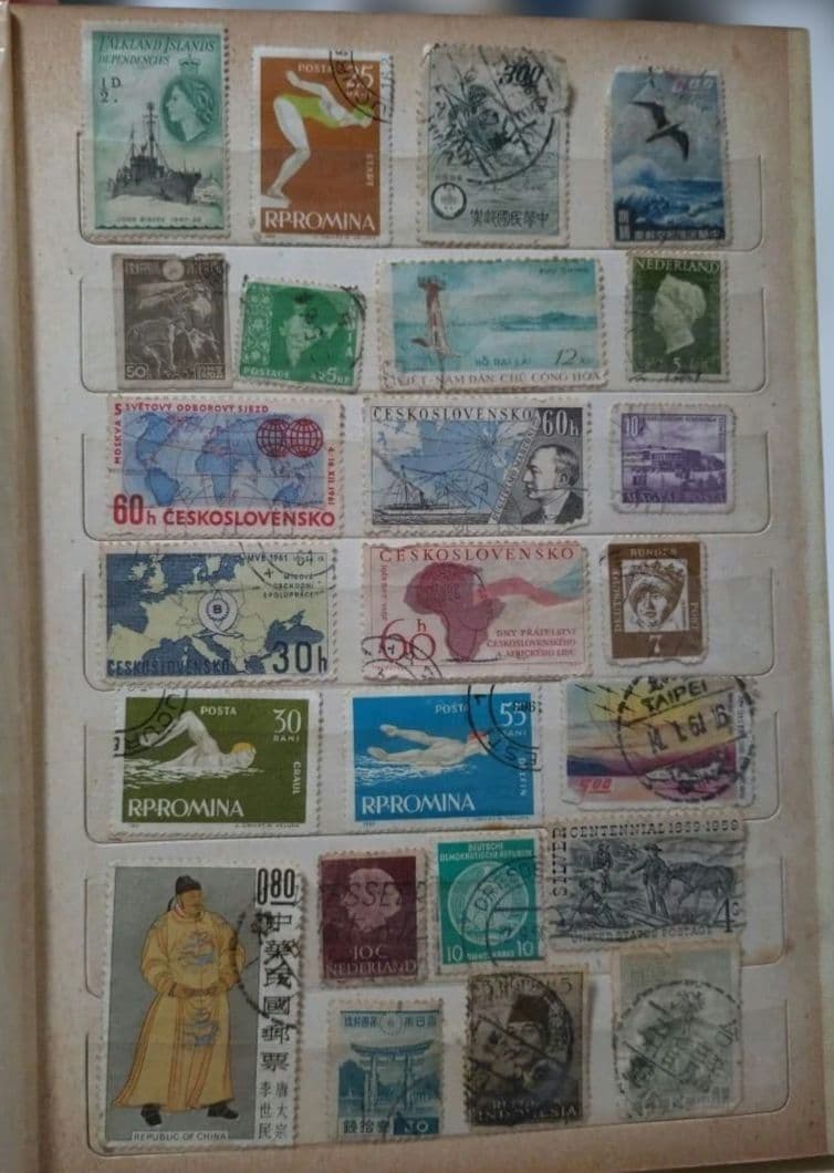 使用済切手コレクション