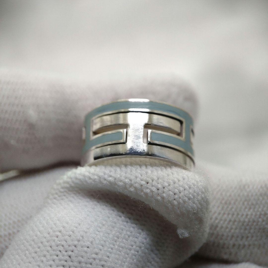 HERMÈS　エルメス　ムーブアッシュシルバーリング