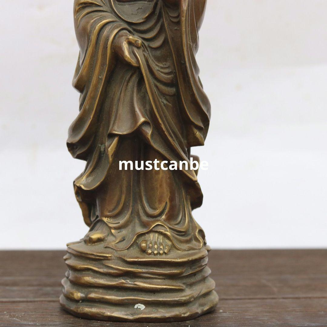 銅製 仏像 達磨祖師駅像 鎮宅辟邪 開運風水 招財 置物 工芸品 装飾品