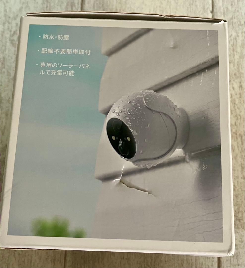 SwitchBot 屋外カメラ 3MP + ソーラーパネル
