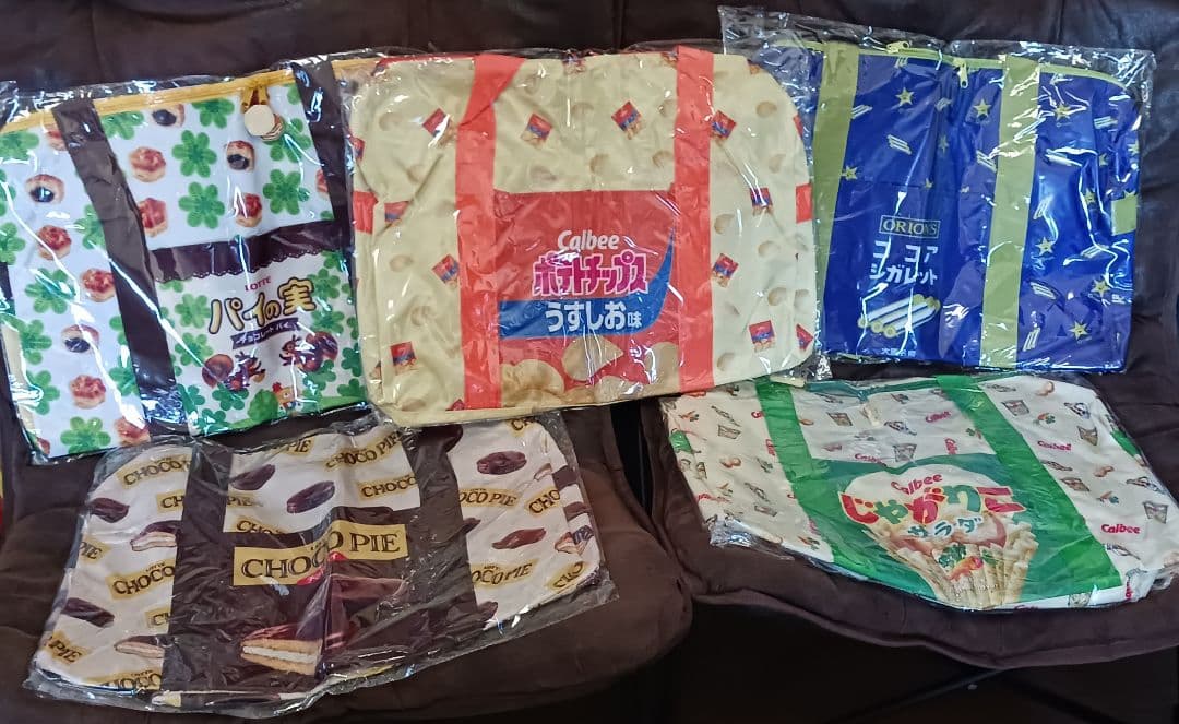 お菓子柄スペシャルアソート　BIGボストンバッグ　全5種セット