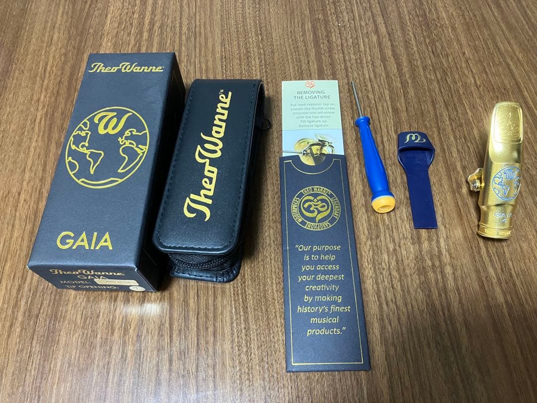 セオワニ　GAIA 4 アルトサックス　マウスピース 7#