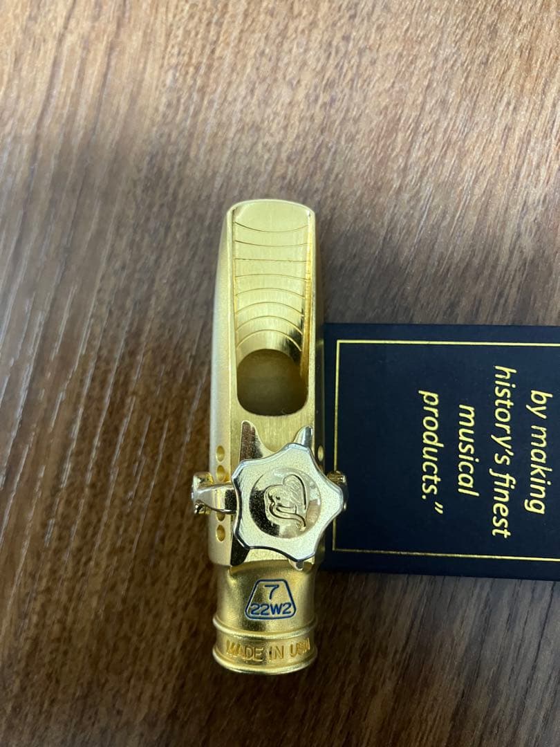 セオワニ　GAIA 4 アルトサックス　マウスピース 7#