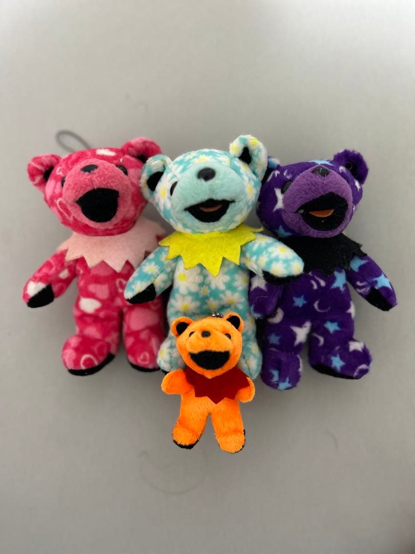 Grateful Dead Bear 24体,ツアースクラップブック1冊